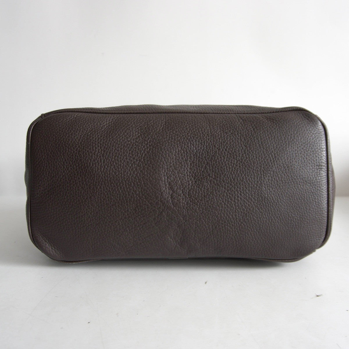 SITA PARANTICA Grained Leather Handbag Brown Size ONE SIZE