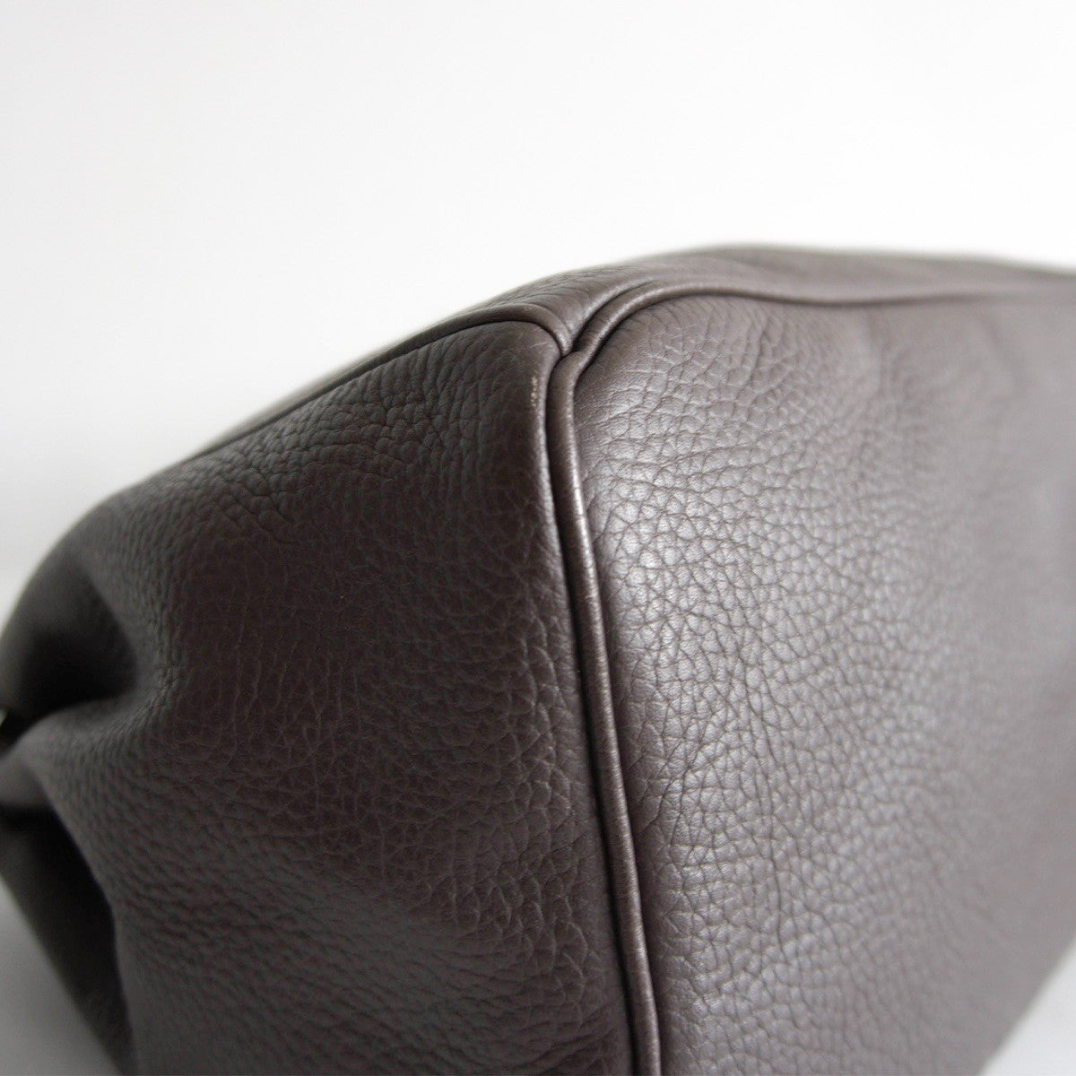SITA PARANTICA Grained Leather Handbag Brown Size ONE SIZE