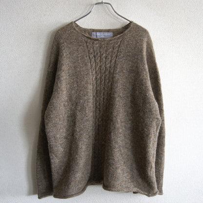 COMME des GARCONS HOMME 90s Wool Cable Knit Size L