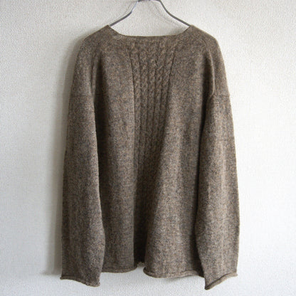 COMME des GARCONS HOMME 90s Wool Cable Knit Size L