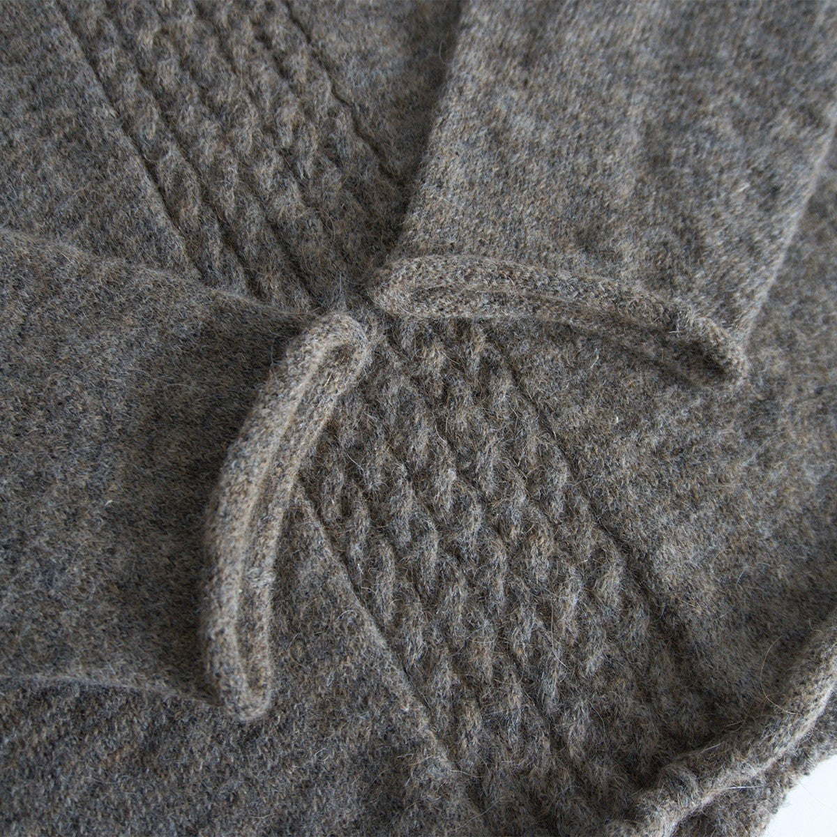 COMME des GARCONS HOMME 90s Wool Cable Knit Size L