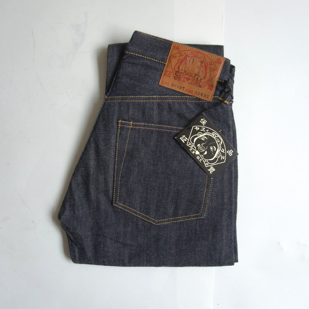 EVISU Lot. 2000T Dark Indigo Denim Jeans Size 33×32