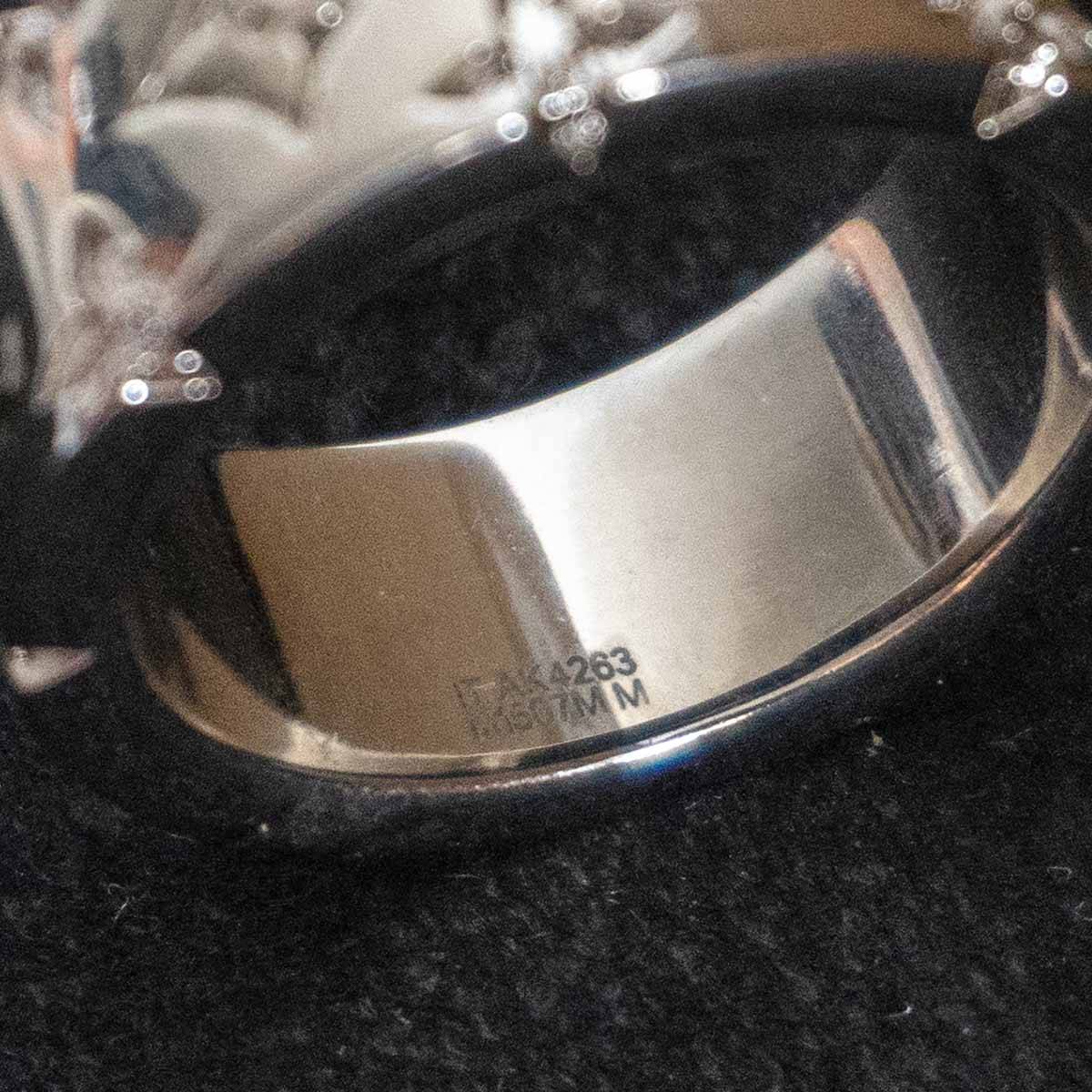 LOUIS VUITTON M1507MM LV Mosaic Set Ring Size ONE SIZE