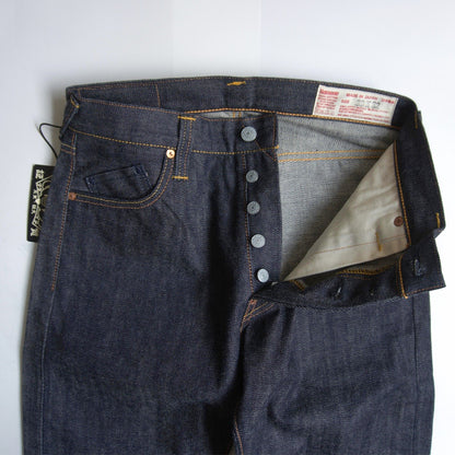 EVISU Lot. 2000T Dark Indigo Denim Jeans Size 33×32