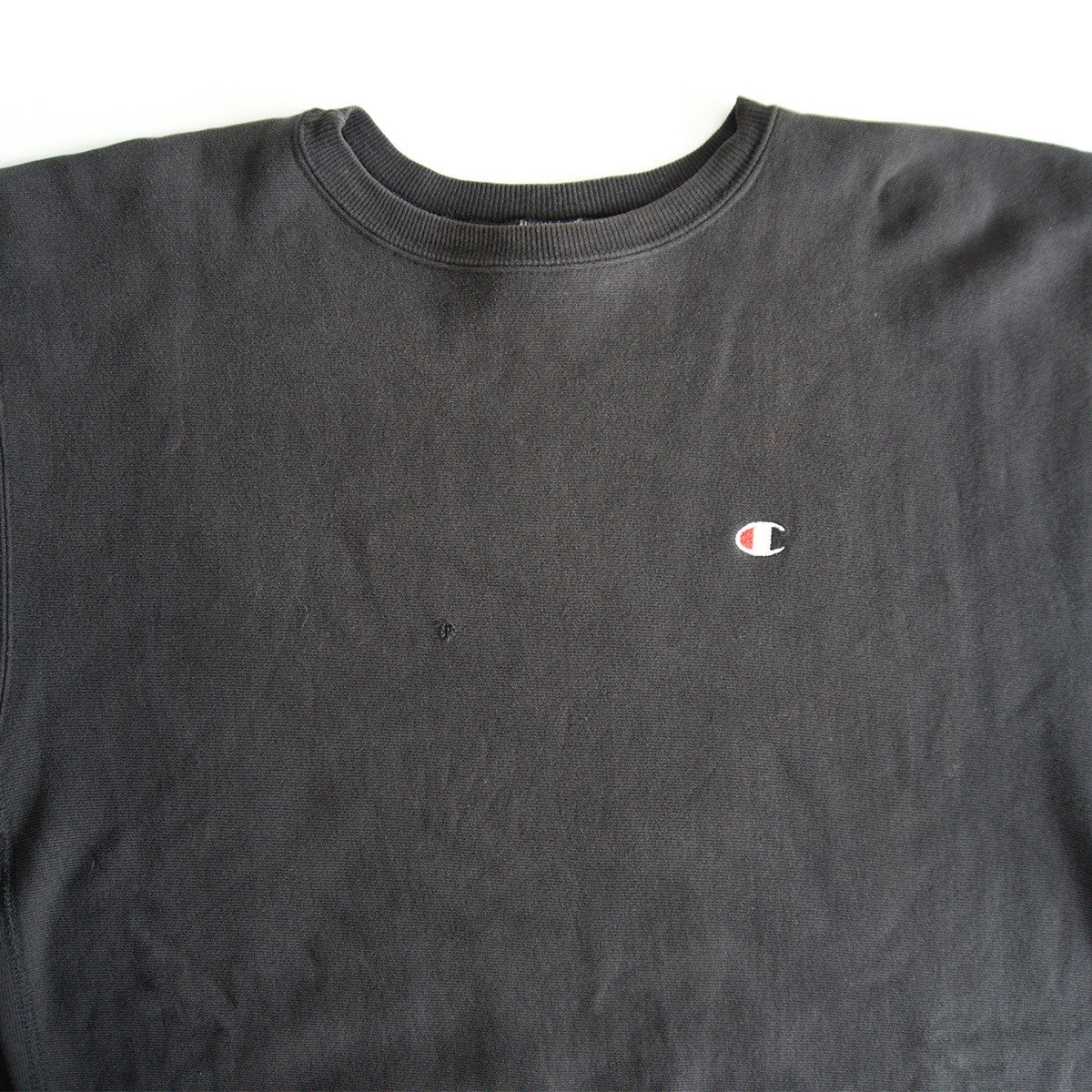 CHAMPION 90s Reverse Weave Black USA Sweatshirt Size XXL