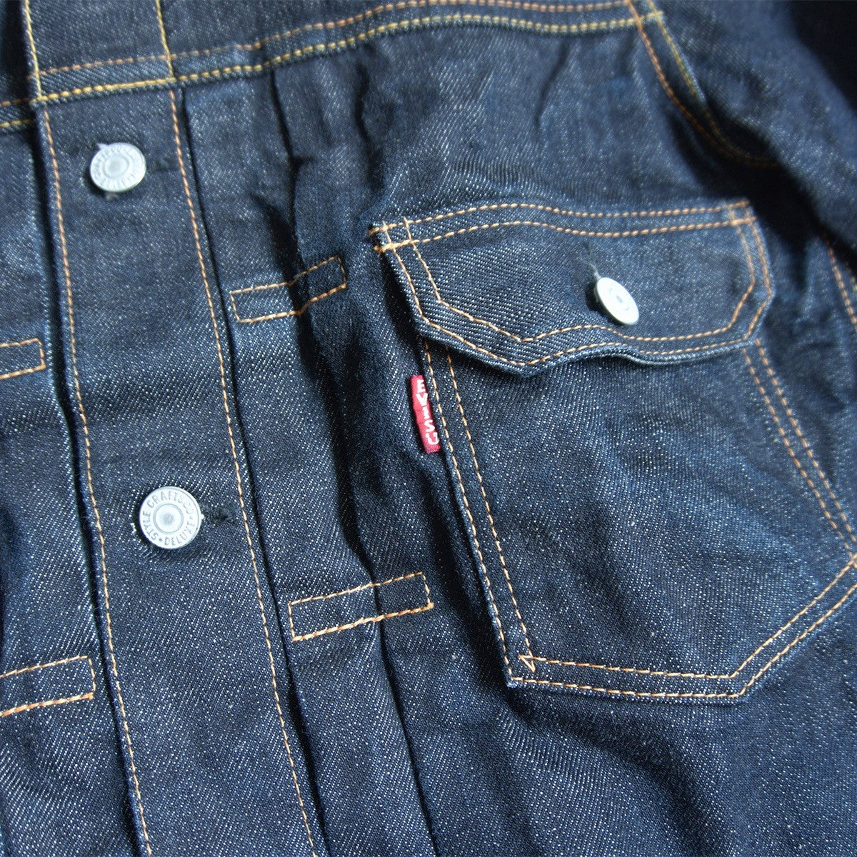 EVISU LOT.1507 Dark Indigo 2nd Type Denim Jacket Size 36