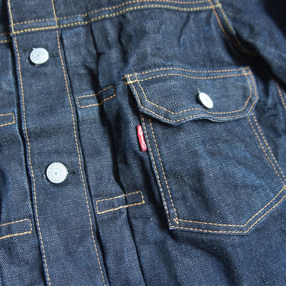 EVISU LOT.1507 Dark Indigo 2nd Type Denim Jacket Size 36