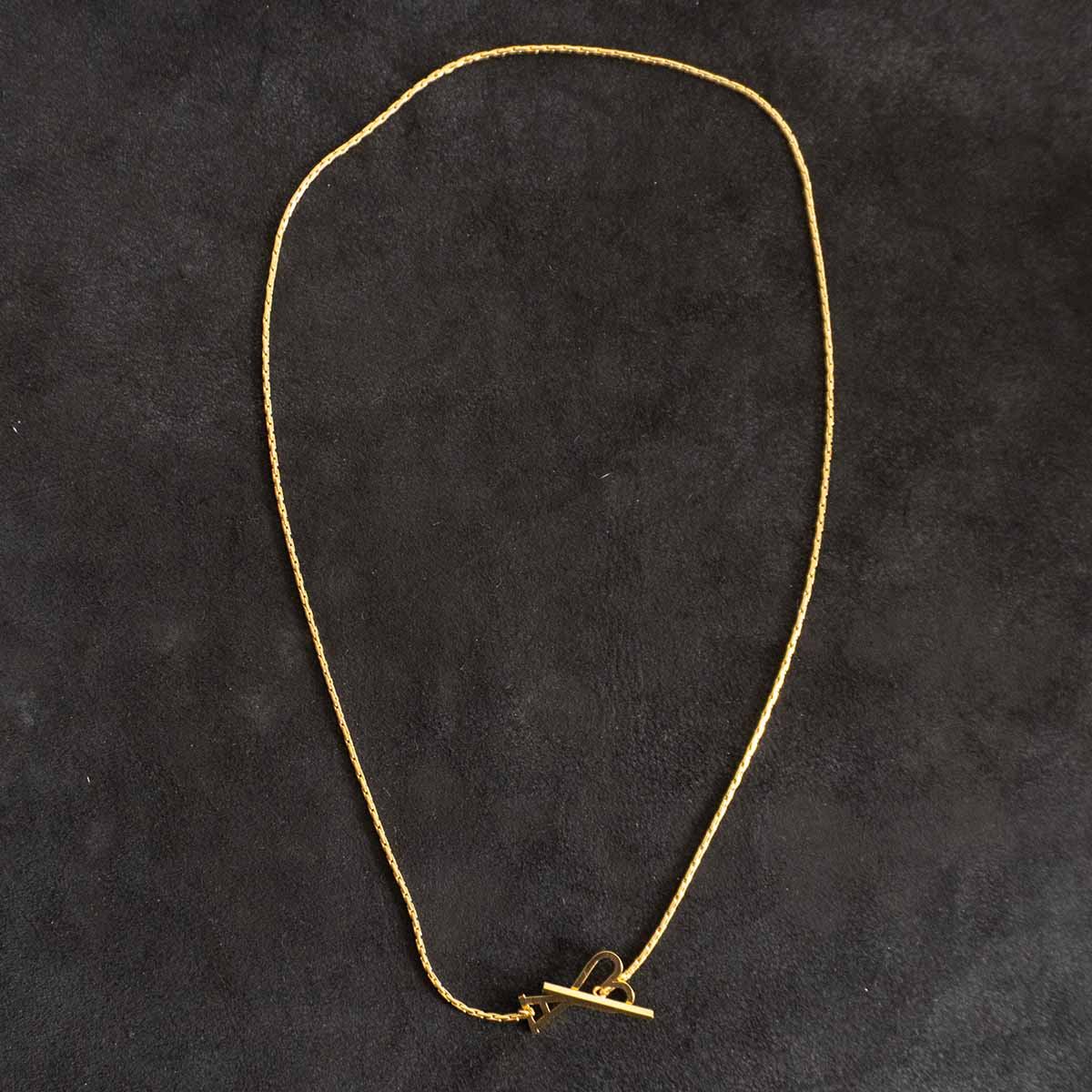 AMI Alexandre Mattiussi ADC Chain Necklace Size ONE SIZE