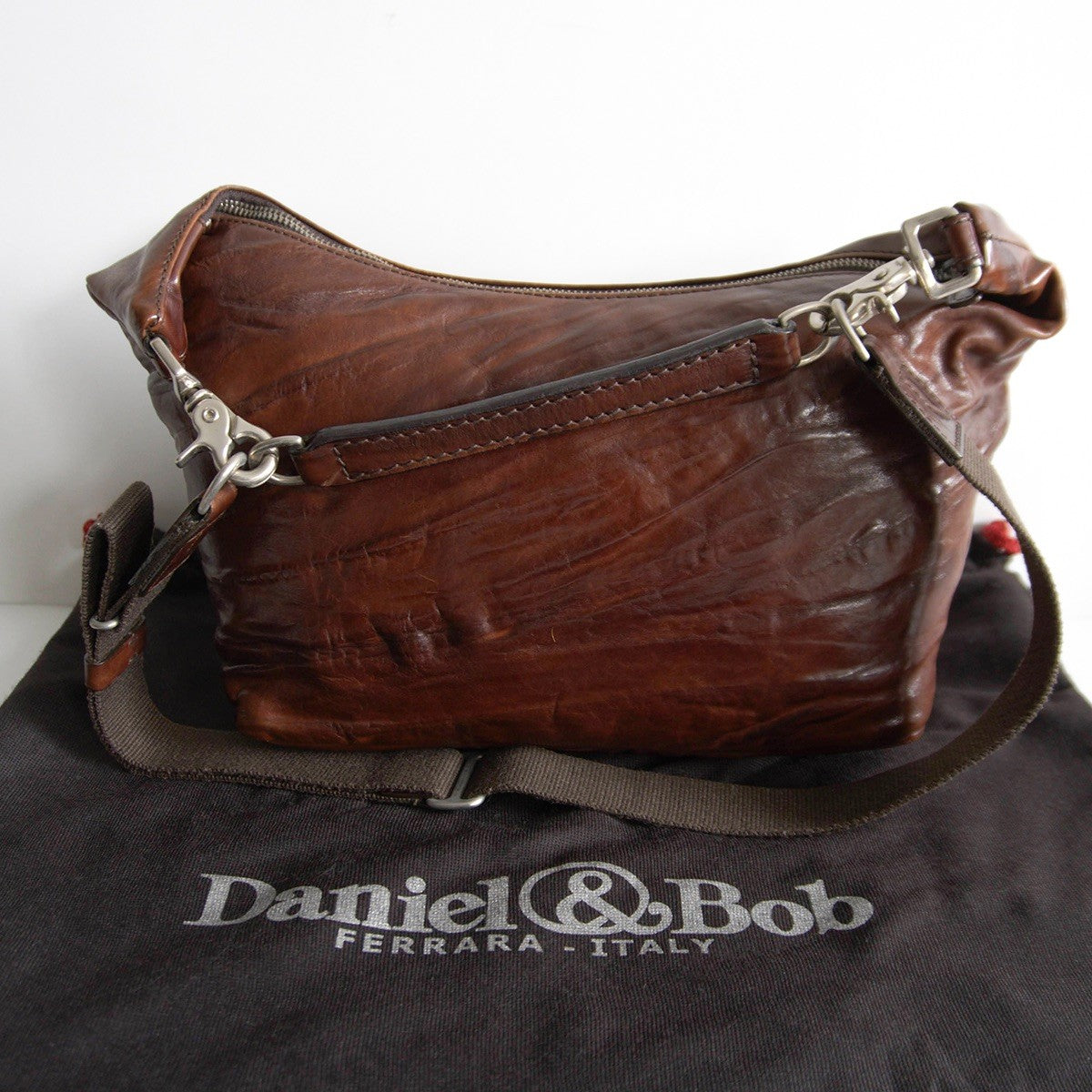 DANIEL&BOB Jasmine Rodi 2-Way Wrinkled Leather Size ONE SIZE