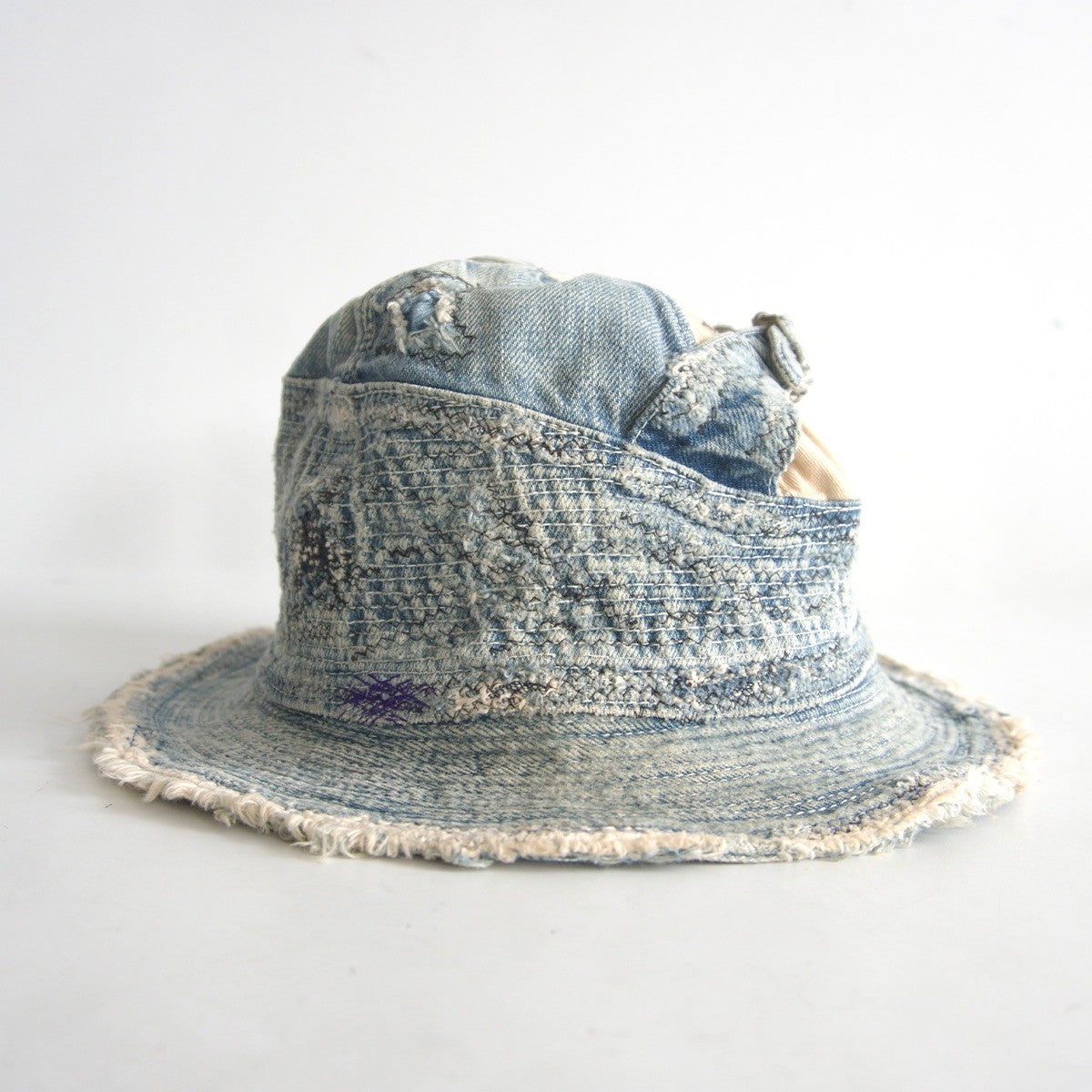 KAPITAL BORO Denim Old Man & The Sea Hat Size F
