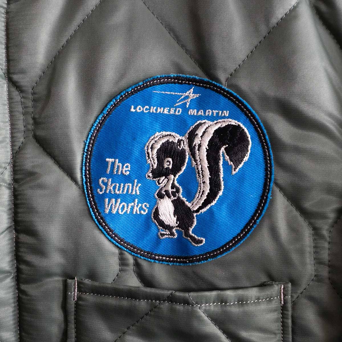 BUZZ RICKSON'S CWU-9/P Lockheed Skunk Works Quilted Size M