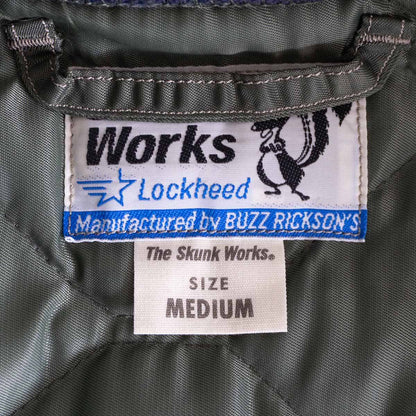 BUZZ RICKSON'S CWU-9/P Lockheed Skunk Works Quilted Size M