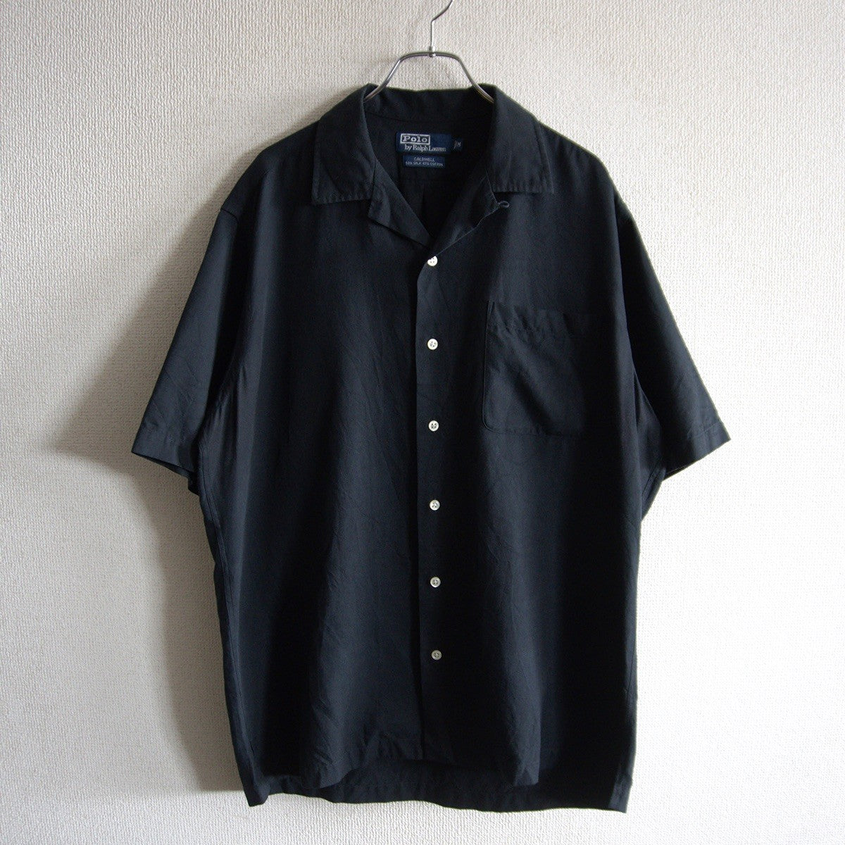 POLO RALPH LAUREN Caldwell Silk Cotton Open Collar Size M