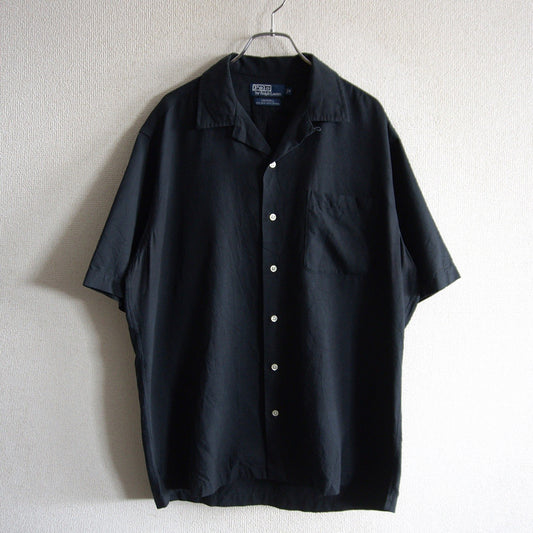 POLO RALPH LAUREN Caldwell Silk Cotton Open Collar Size M