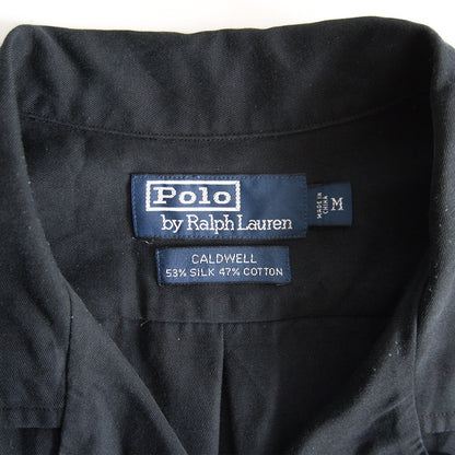POLO RALPH LAUREN Caldwell Silk Cotton Open Collar Size M