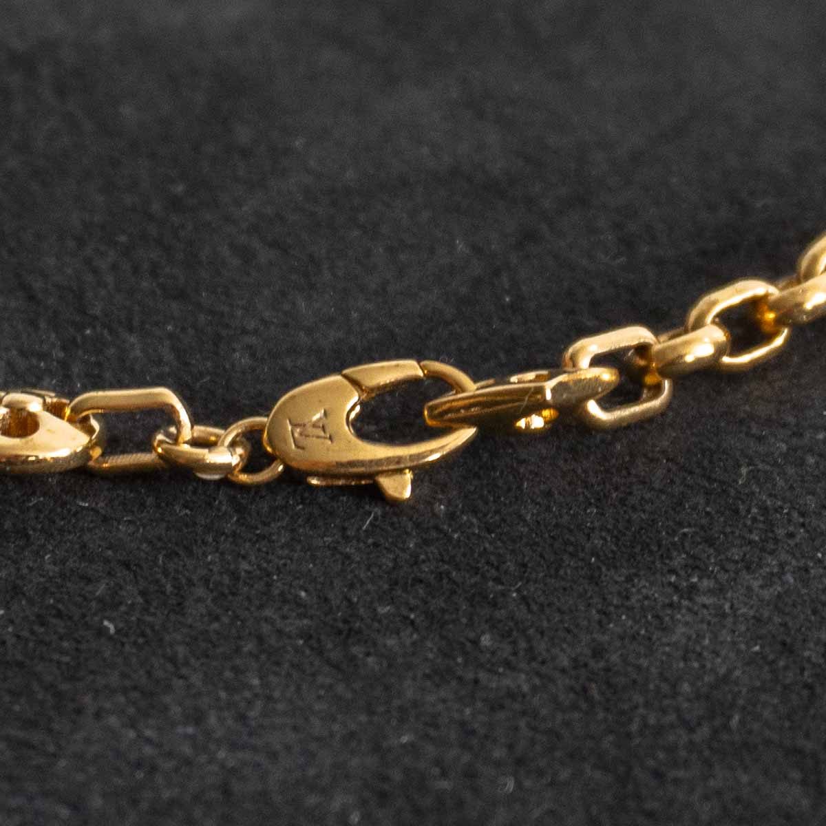 LOUIS VUITTON Collier Crazy In Lock Necklace Size ONE SIZE