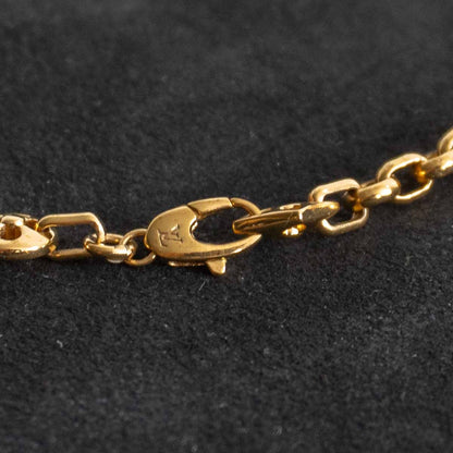 LOUIS VUITTON Collier Crazy In Lock Necklace Size ONE SIZE