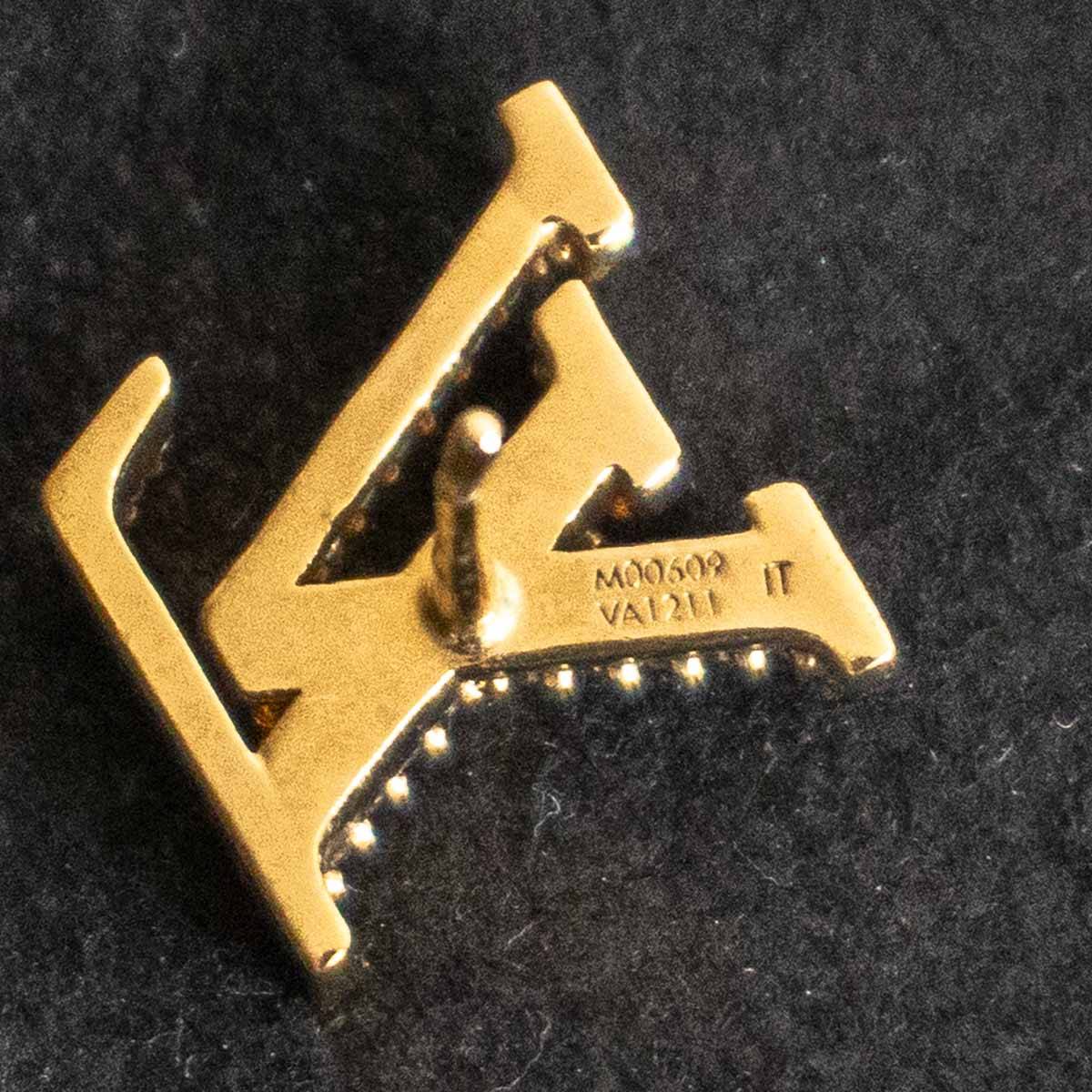 LOUIS VUITTON Iconic Strass Earrings M00609 Size ONE SIZE