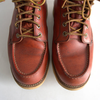 REDWING 90s Dog Tag 875 Irish Setter Moc Toe Boots Size 7.5