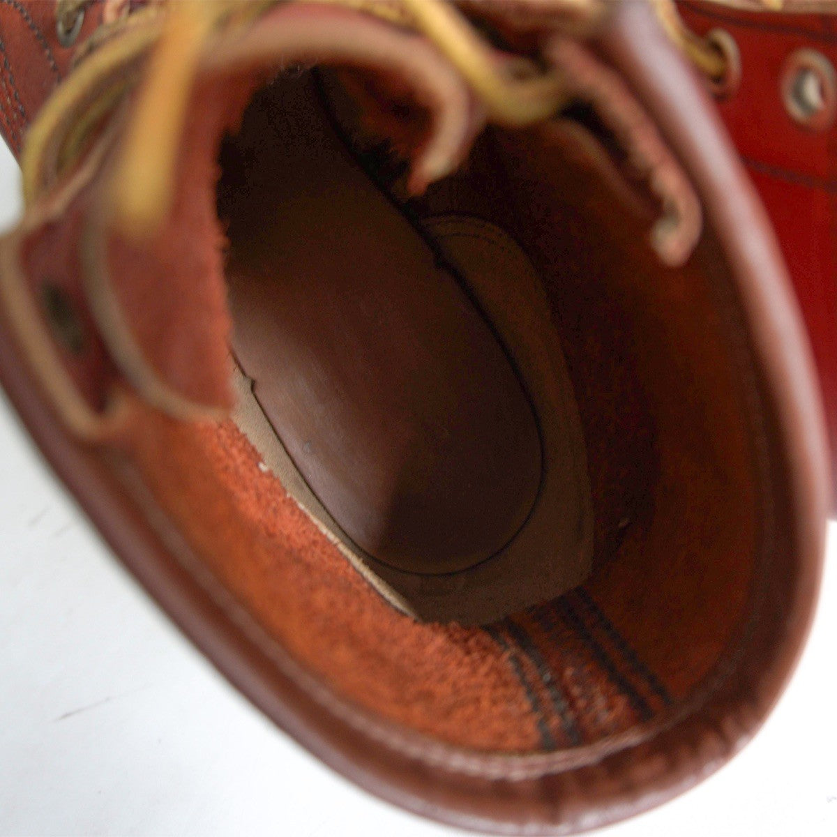 REDWING 90s Dog Tag 875 Irish Setter Moc Toe Boots Size 7.5