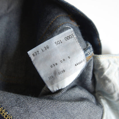 LEVI'S 501XX Big E Valencia Made in USA Dark Size 32×36