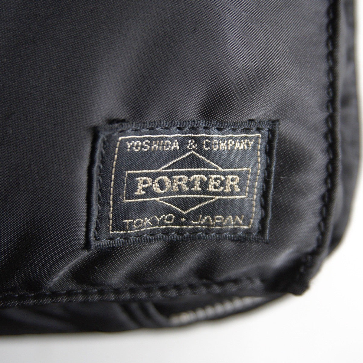 PORTER Tanker Nylon 2-Way Shoulder Bag Black Size ONE SIZE