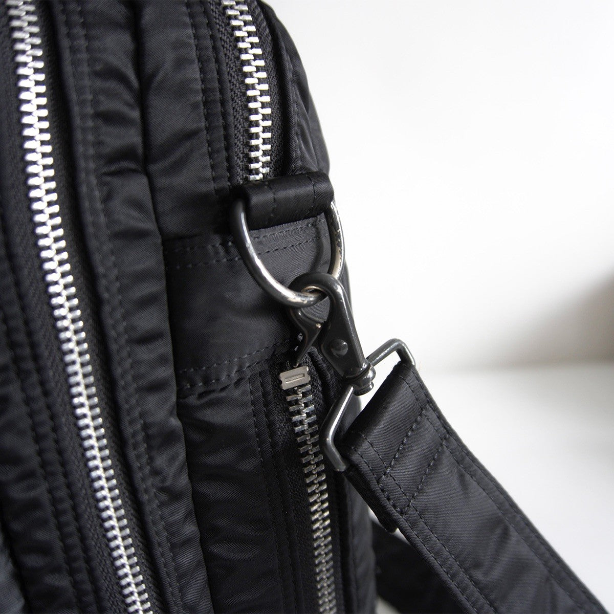 PORTER Tanker Nylon 2-Way Shoulder Bag Black Size ONE SIZE