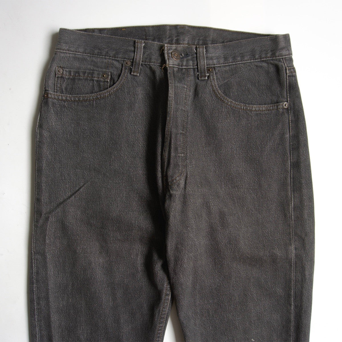 LEVI'S 80s 501 Black Denim Jeans Made in USA Size Size 32×34