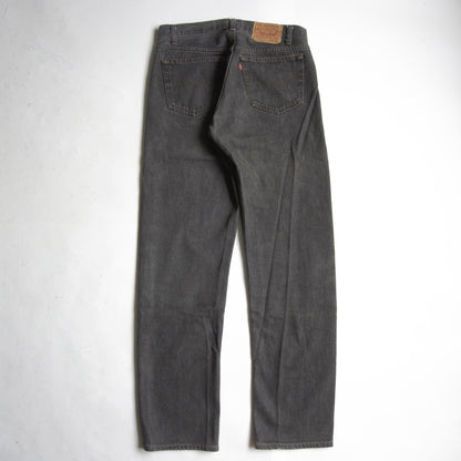 LEVI'S 80s 501 Black Denim Jeans Made in USA Size Size 32×34