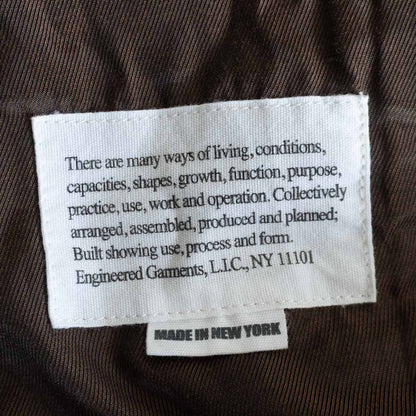 Engineered Garments Andover Corduroy Jacket Brown Size S