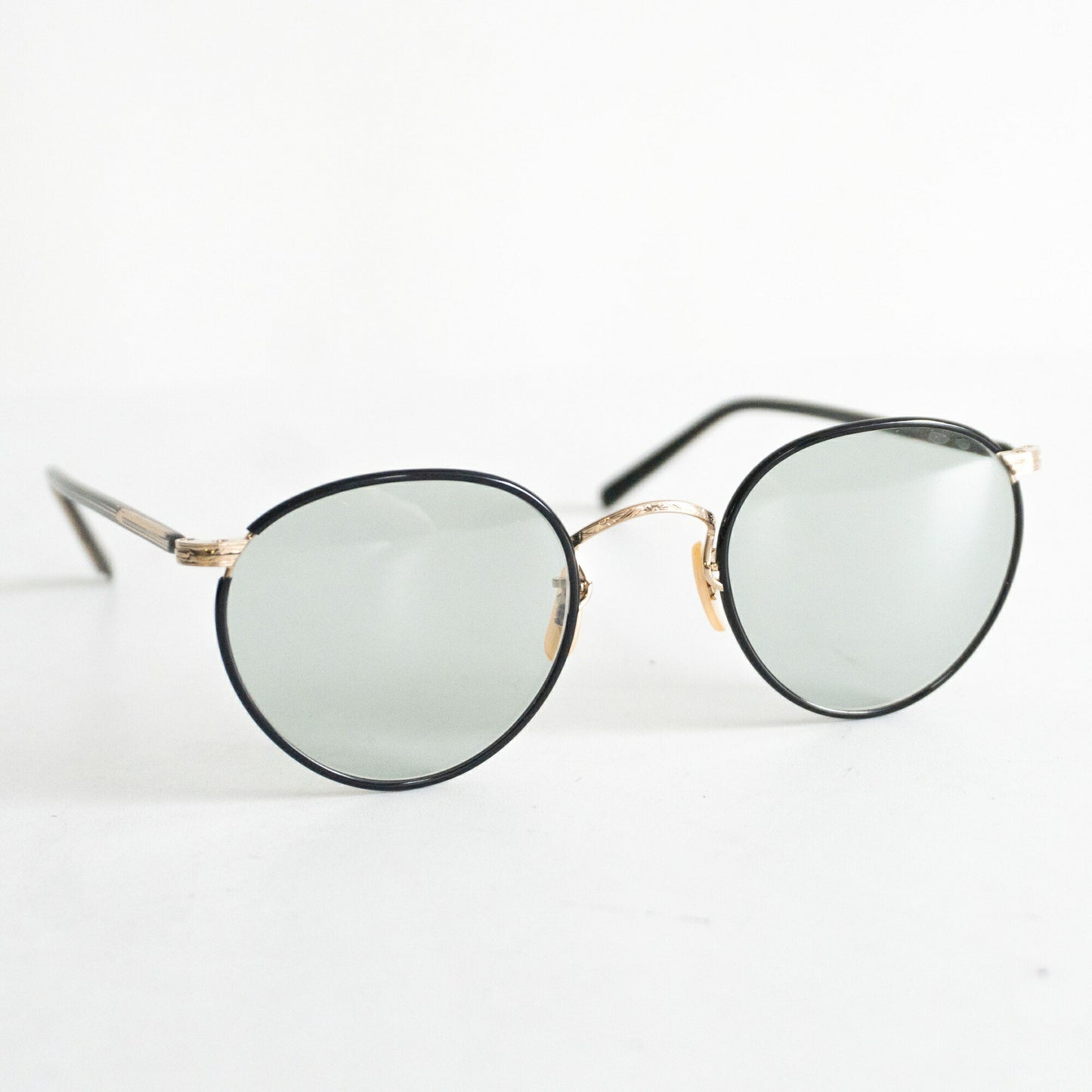 OLIVER PEOPLES OP-78R G/BK Metal Boston Size ONE SIZE