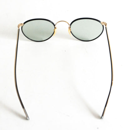 OLIVER PEOPLES OP-78R G/BK Metal Boston Size ONE SIZE
