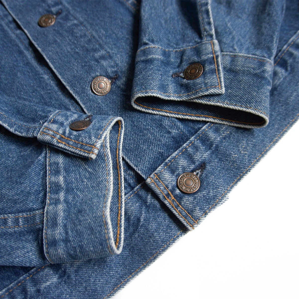 LEVI'S 70s 70505 4th Type Denim Jacket Small E Size XXS