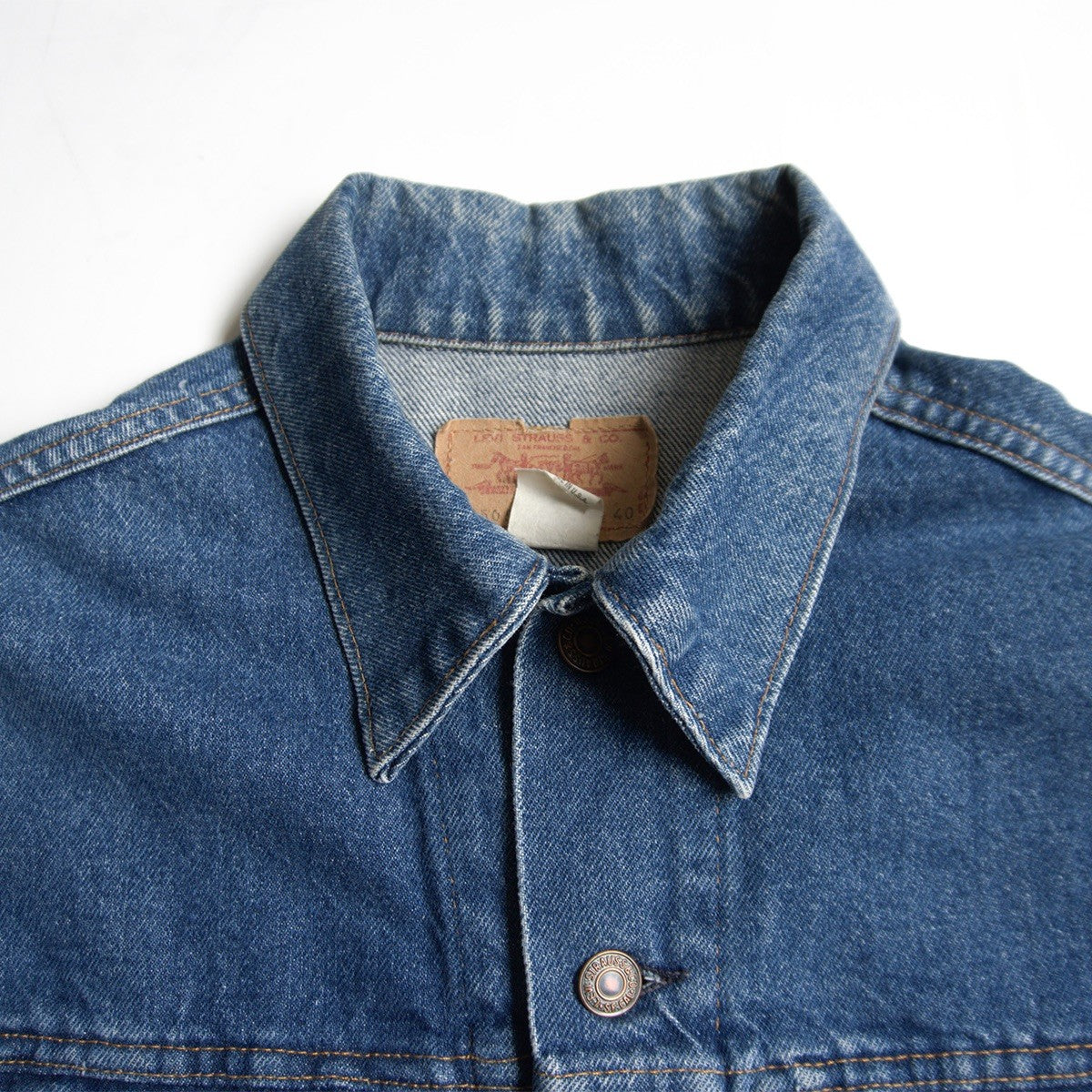 LEVI'S 70s 70505 4th Type Denim Jacket Small E Size XXS
