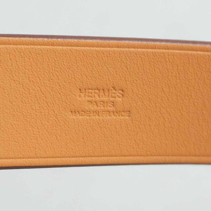 HERMES Super H Leather Bracelet Size ONE SIZE