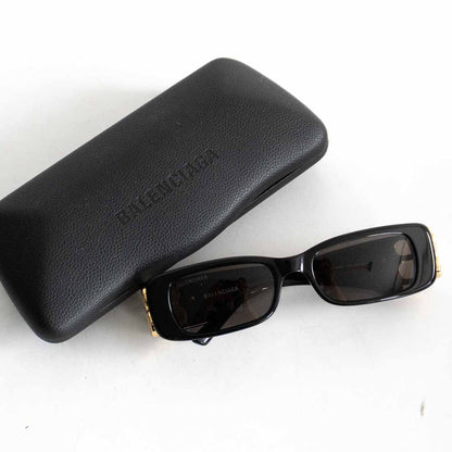 BALENCIAGA Dynasty Rectangle Sunglasses Size ONE SIZE