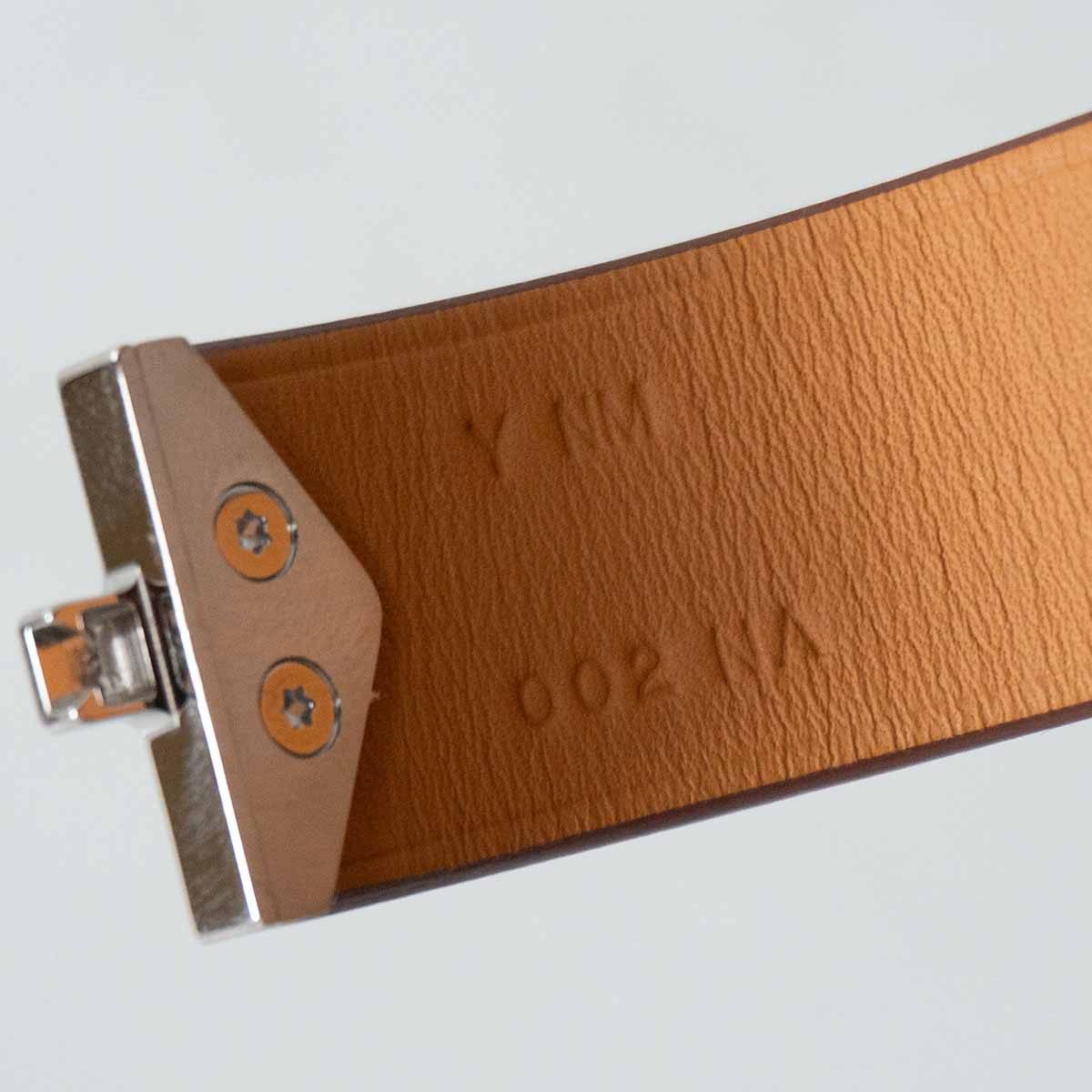 HERMES Super H Leather Bracelet Size ONE SIZE