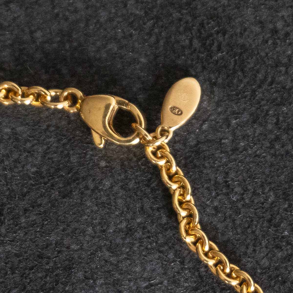 LOUIS VUITTON Legaston Tag Set Pendant Necklace