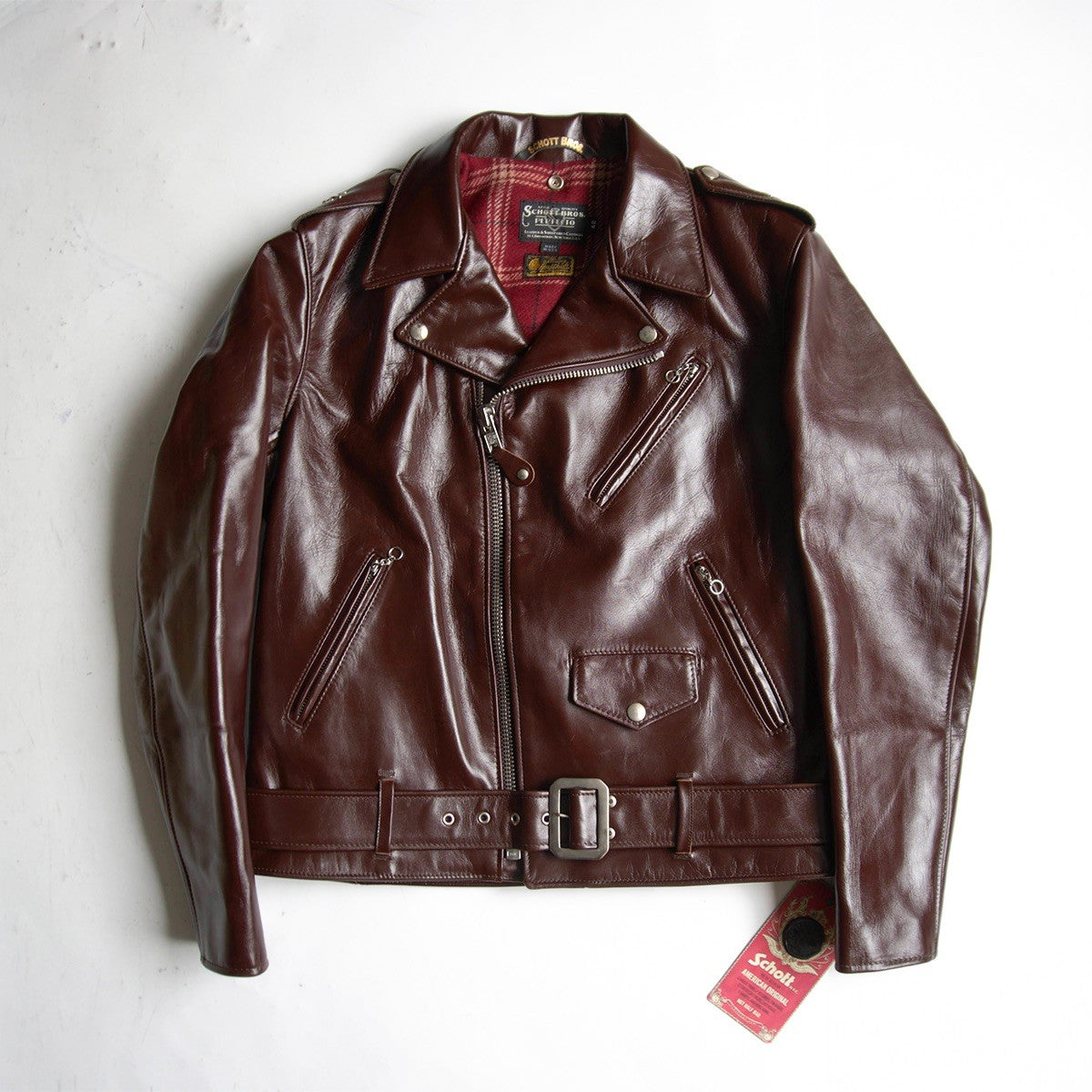 SCHOTT 613SJH Special Horsehide Onestar Riders Jkt Size XS