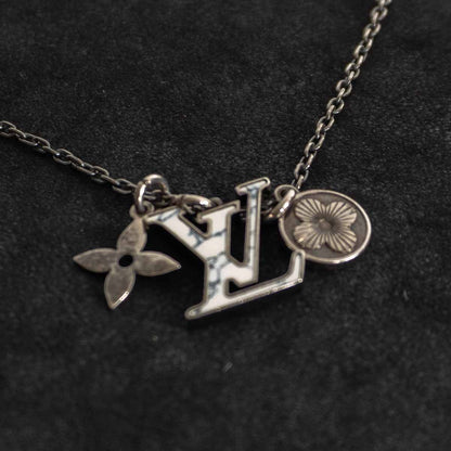 LOUIS VUITTON M00317 LV Initial Pendant Necklace