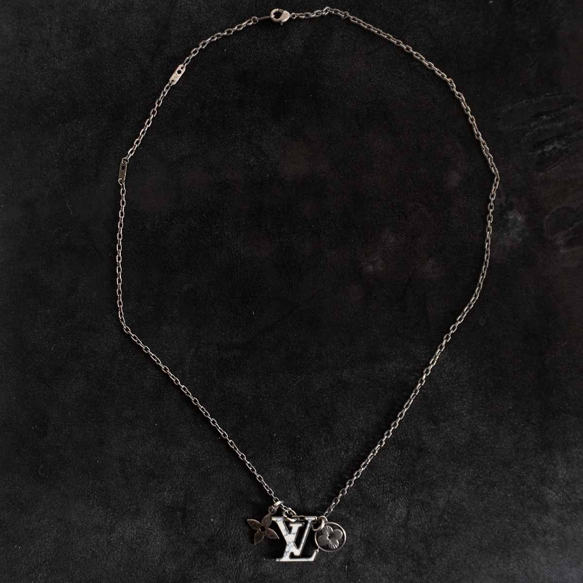 LOUIS VUITTON M00317 LV Initial Pendant Necklace