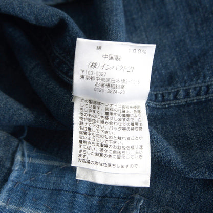 Free&Easy RRL Boro Repaired Pullover Shirt Size M
