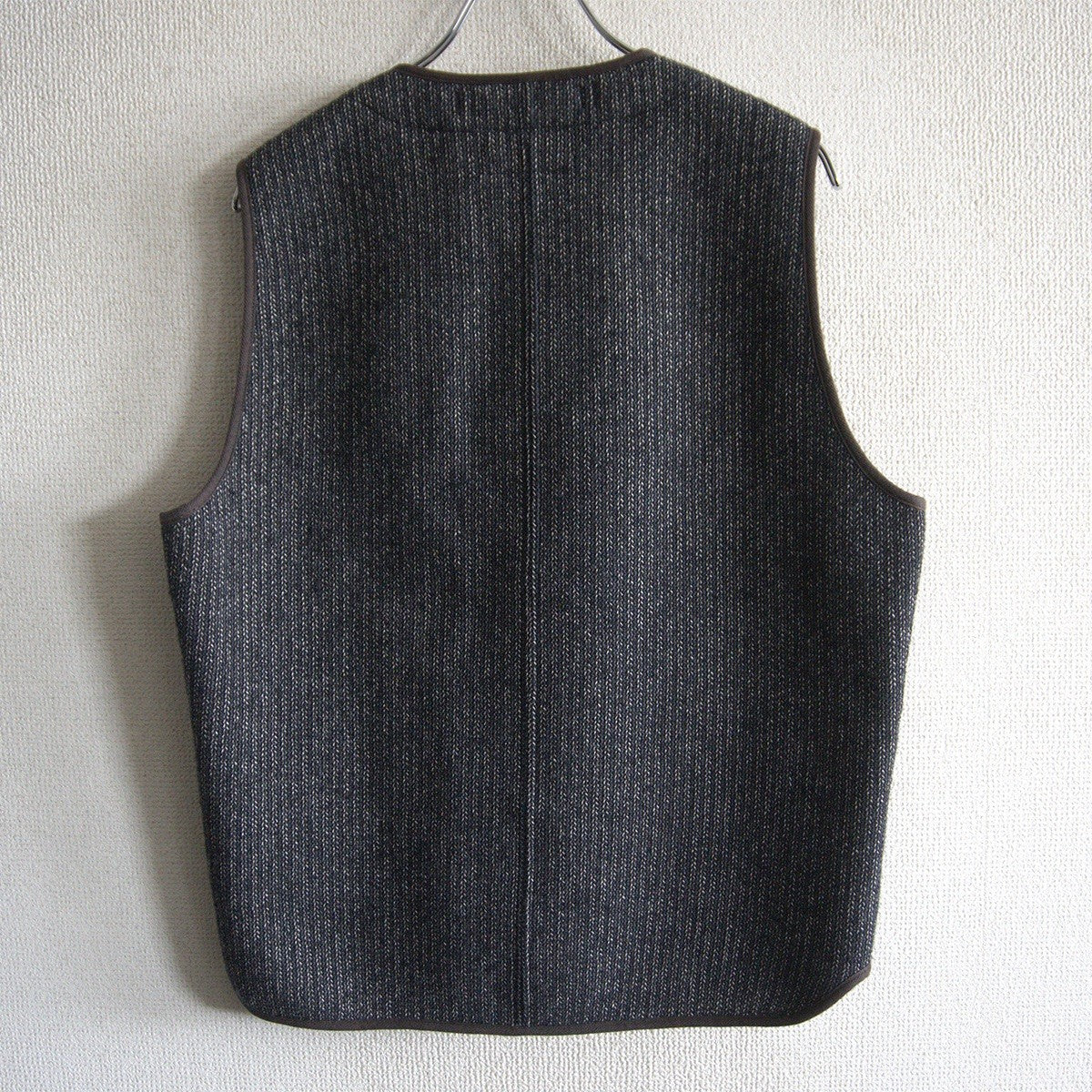 RRL Utility Beach Vest Wool Cotton Knit Size S