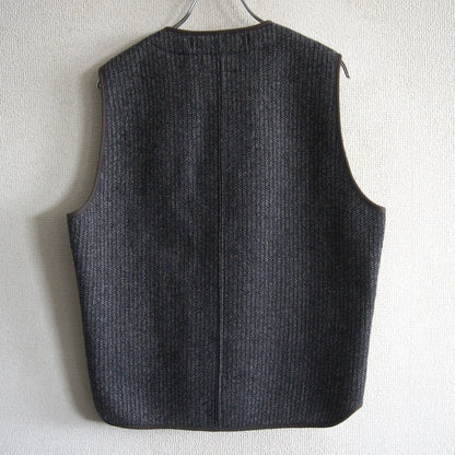 RRL Utility Beach Vest Wool Cotton Knit Size S
