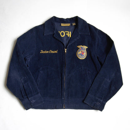 FFA California Corduroy Embroidered Work Jacket Size 38