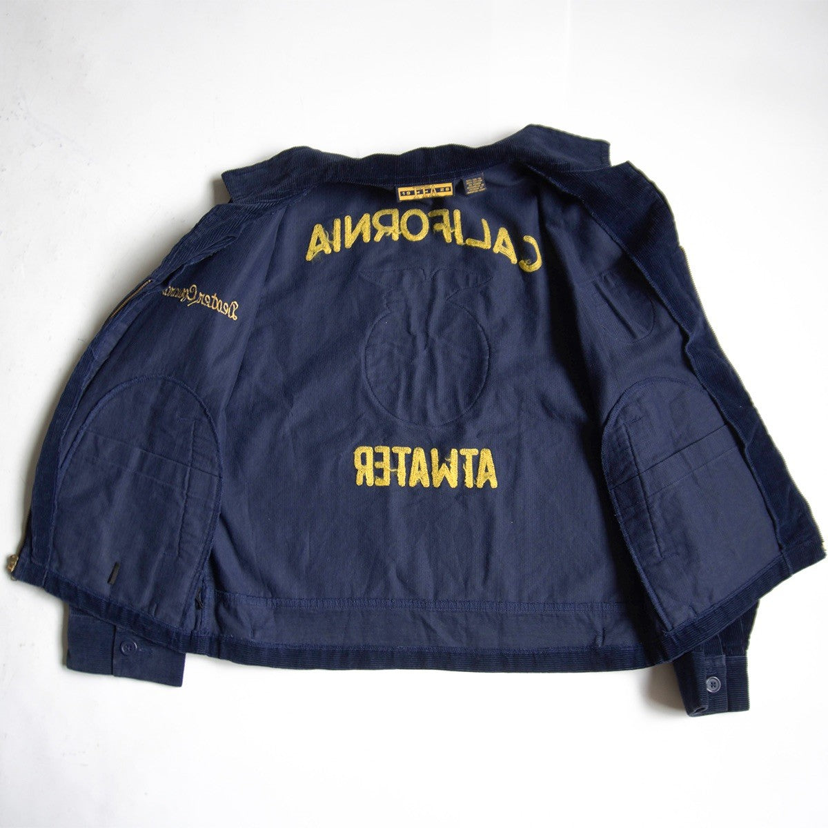 FFA California Corduroy Embroidered Work Jacket Size 38