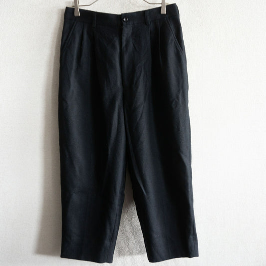 COMME des GARCONS HOMME AD2021 Wool Slacks Black Size 28