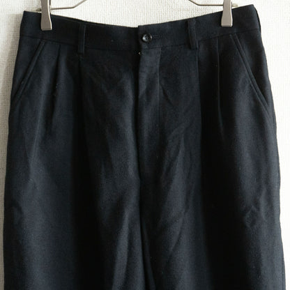 COMME des GARCONS HOMME AD2021 Wool Slacks Black Size 28