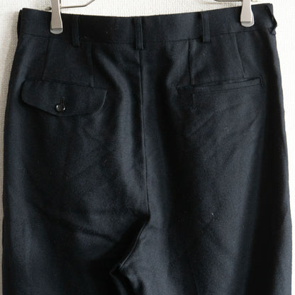 COMME des GARCONS HOMME AD2021 Wool Slacks Black Size 28