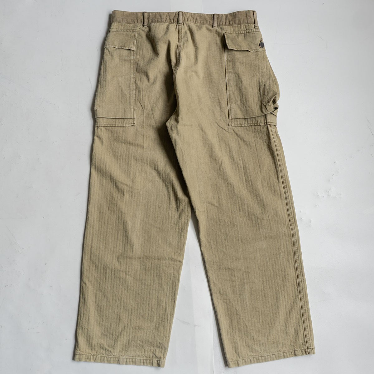 WAREHOUSE U.S. ARMY Herringbone Cargo Pants Size 36